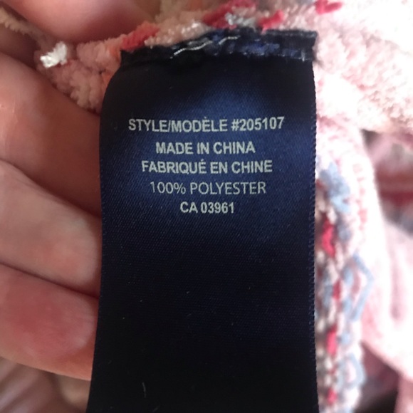 Vintage fair isle DanverHayes Super Soft Pink Sweater Top size women XL - Picture 9 of 10